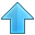 arrow, up icon