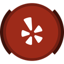 review, social, yelp icon