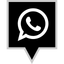 media, social, whatsapp svg vector icon