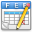 calendar, edit icon