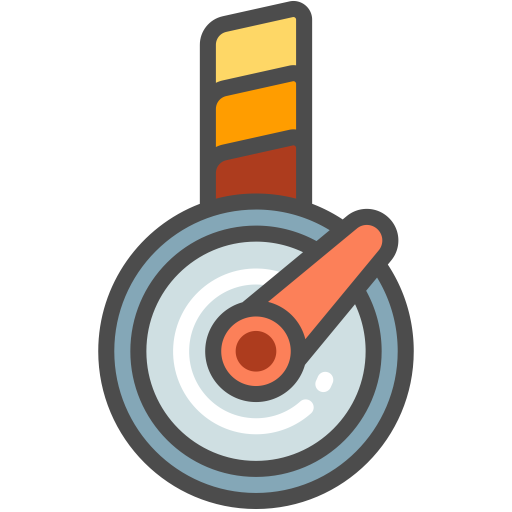 Speedometer svg vector icon