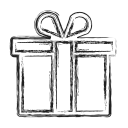 birthday, gift, productivity, shape, social svg vector icon