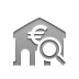 bank,euro,zoom icon