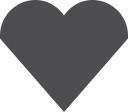 fill, heart svg vector icon