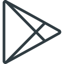 brand, brands, google, logo, logos, playstore svg vector icon