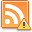 feed,error,warning,alert,wrong,rss,subscribe,exclamation icon