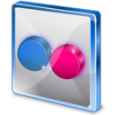 flickr, social icon