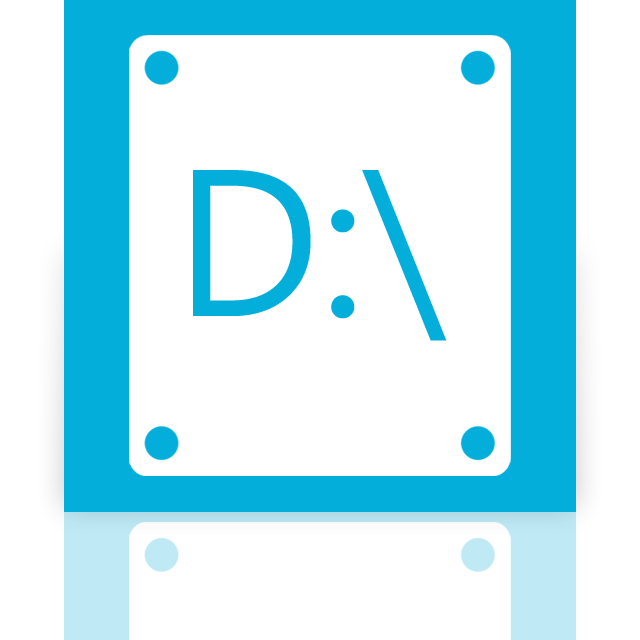 d, mirror icon