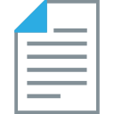 document, format, page, paper, paper size, sheet, single side print svg vector icon