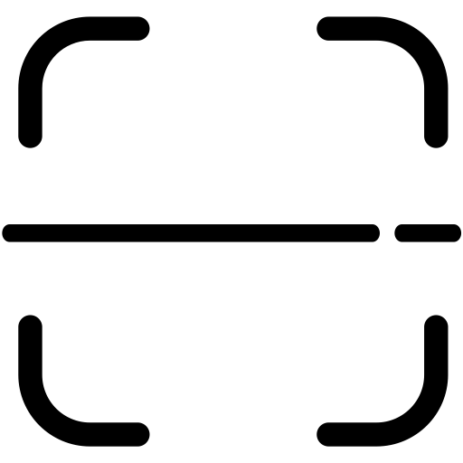 Scan svg vector icon