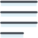 align, align left, align text, alignment, general, left, office svg vector icon