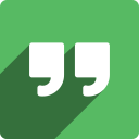 hangouts, media, shadow, social, square svg vector icon