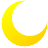 calendar, crescent, cycle, lunar, moon, night icon