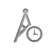 antenna,clock icon