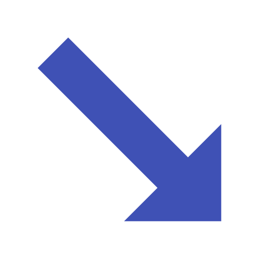 Right Down svg vector icon