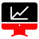 computer, display, mac, monitor svg vector icon