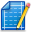 edit, layout icon