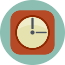 alarm, clock, hour, time, waker svg vector icon