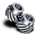 helical,gear icon