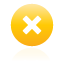 button, cross, yellow icon