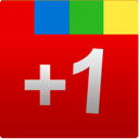+1, google, google+, one, plus, red, square icon