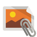 image,attachment icon
