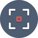focus, frame, target svg vector icon