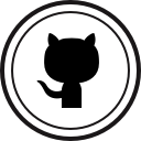 github, media, online, social svg vector icon