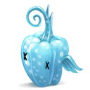angel, blue, pepper icon