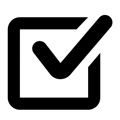 Check svg vector icon