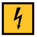 code, danger, electrocution, emergency, ray, sign, sos svg vector icon