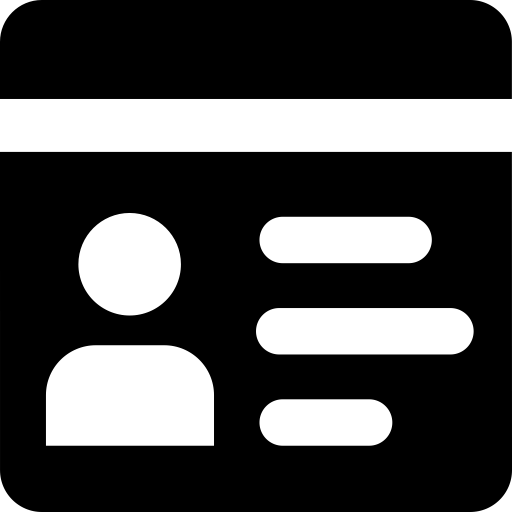 My Account svg vector icon