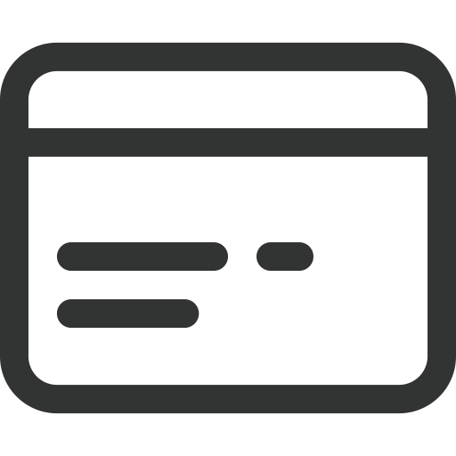 Bank Card svg vector icon