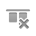 align,horizontal,top,cross icon