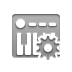 midi,keyboard,gear icon