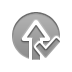 upload,checkmark icon