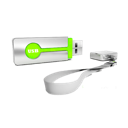 flashdrive,tit,green icon