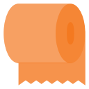 halloween, holyday, paper, toilet, treat, trick svg vector icon