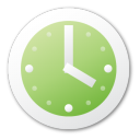 clock,green,alarm,time,history,alarm clock icon