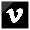 logo, media, social, vimeo svg vector icon