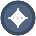 analytics, pie chart, report svg vector icon