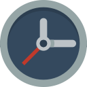 clock svg vector icon