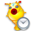 clock,cartoon,alarm,time,history,alarm clock icon