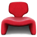 single,seater,djinn,chair icon