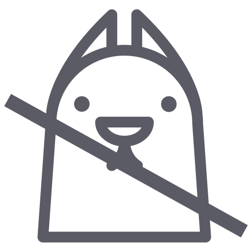 Pets Must Not Be Taken With Pets svg vector icon