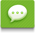 green, imessages icon