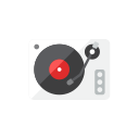 player, record svg vector icon