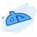 deviantart, media, social svg vector icon