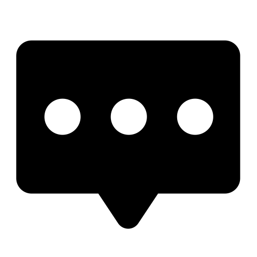 Message Solid svg vector icon