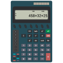 calculator, math, numbers svg vector icon